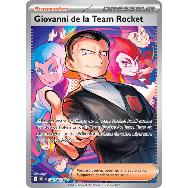 Giovanni de la Team Rocket 238/182