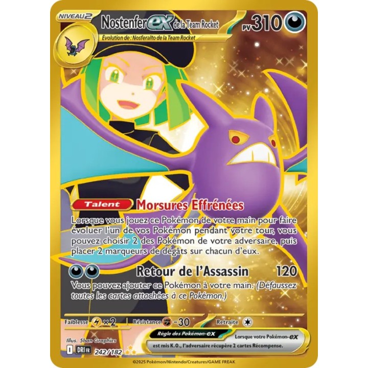 Nostenfer-ex de la Team Rocket 242/182