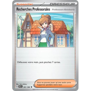 Recherches Professorales 085/086