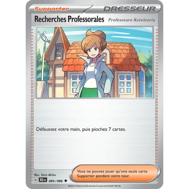 Recherches Professorales 085/086