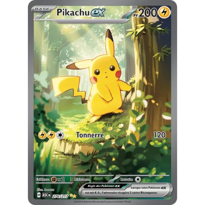 Pikachu-ex 276/217