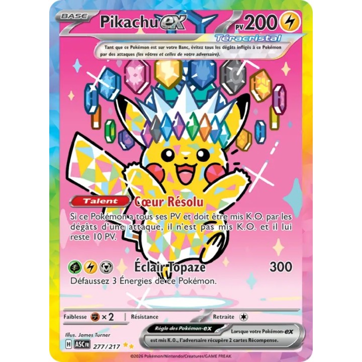 Pikachu-ex 277/217