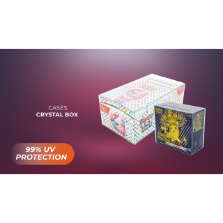 Phoenix Shield Crystal Box Ultimate x6 - Protection Display Pokémon 99% UV