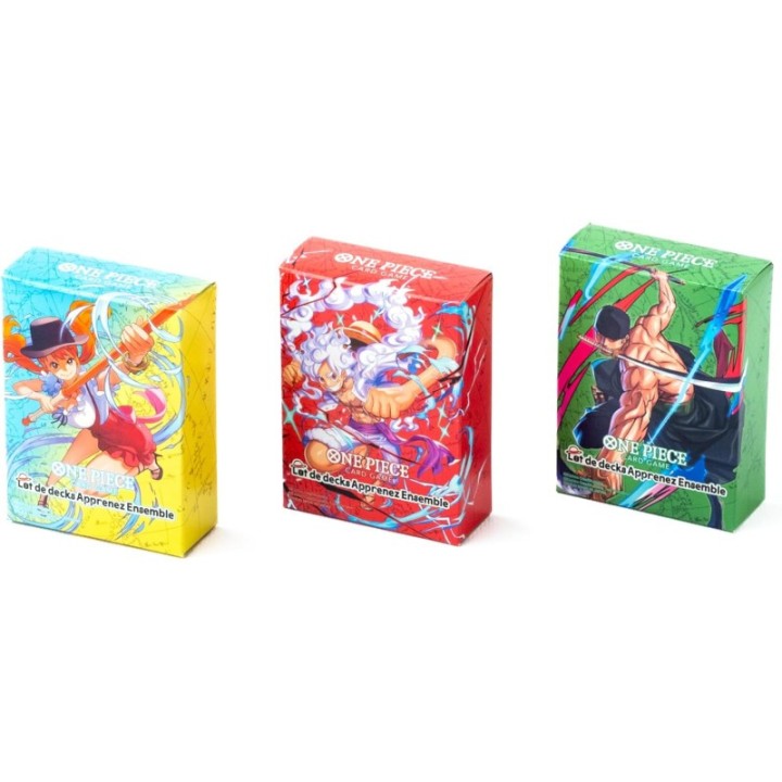 One Piece Discovery Box 3 Starter Decks (FR) | One Piece Card Game