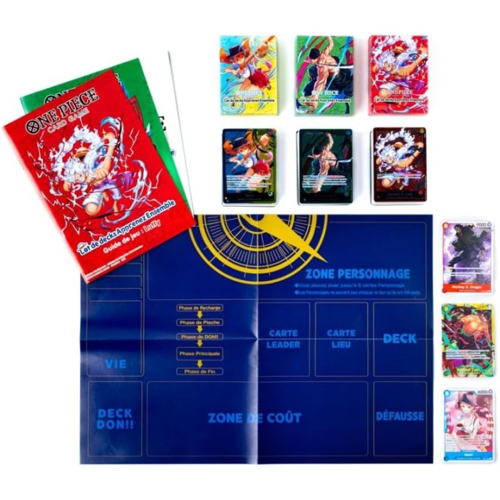 Coffret découverte One Piece 3 Decks de démarrage (FR) | One Piece Card Game