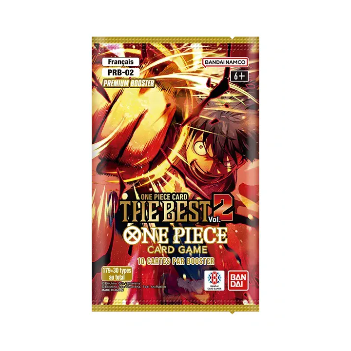 PRB-02 "The Best Vol.2" Display 20 boosters Premium (FR) | One Piece Card Game