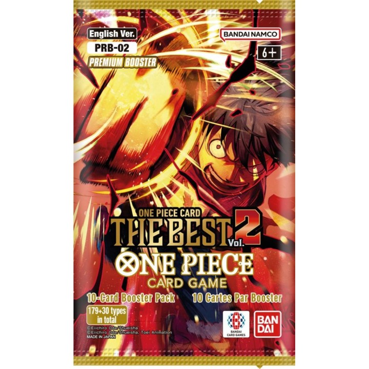 PRB-02 "The Best Vol.2" Booster Premium 10 cartes (FR) | One Piece Card Game