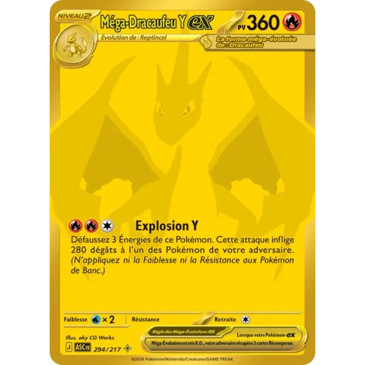 Méga-Dracaufeu Y-ex 294/217