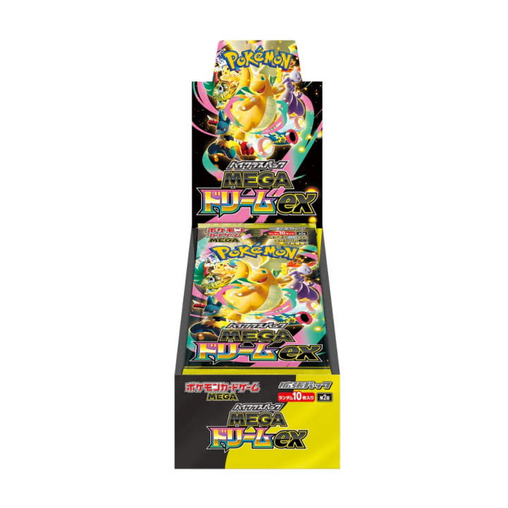 M2A "Mega Dream EX" Booster Box of 10 Packs No Shrink (Japanese)