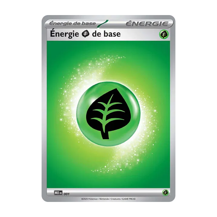 Energie Plante 001/008 | Méga-Evolution | Carte Pokemon FR