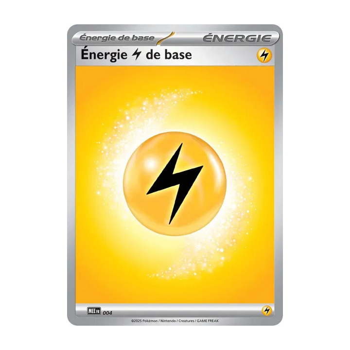 Energie Electrique de Base 004/008 | Méga-Evolution | Carte Pokemon FR