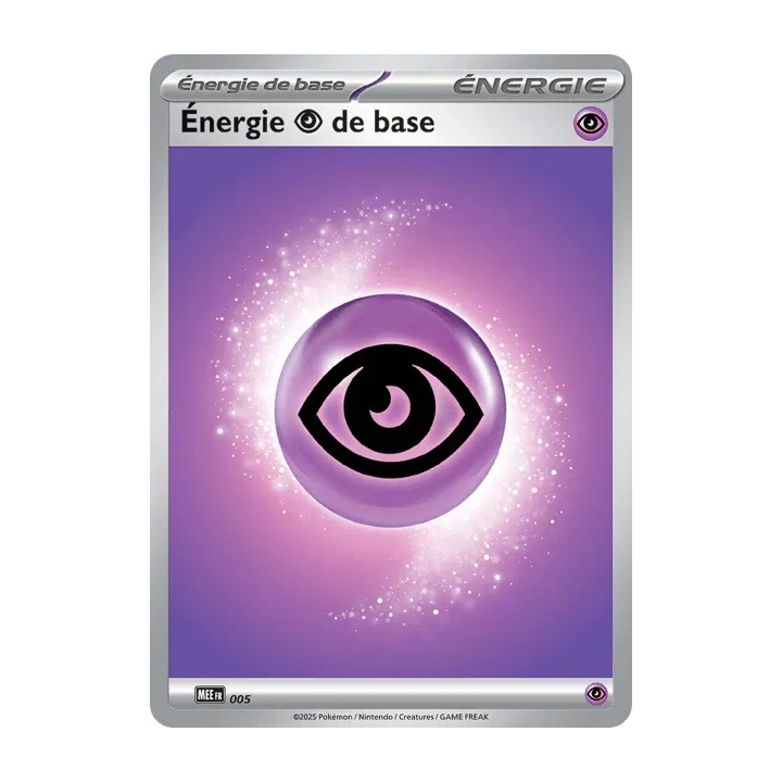 Energie Psy de Base 005/008 | Méga-Evolution | Carte Pokemon FR