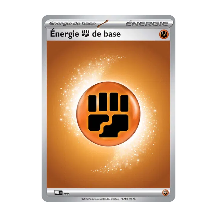 Energie Combat de Base 006/008 | Méga-Evolution | Carte Pokemon FR