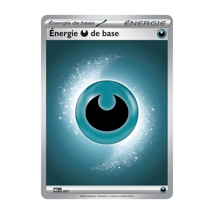Energie Obscur de Base 007/008 | Méga-Evolution | Carte Pokemon FR