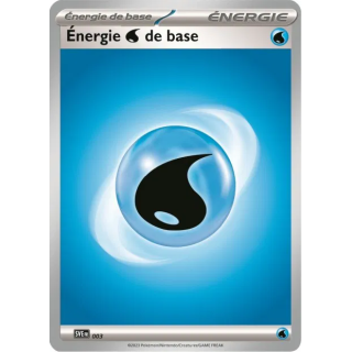 Energie Eau de Base 003/024 | Écarlate et Violet | Carte Pokemon FR