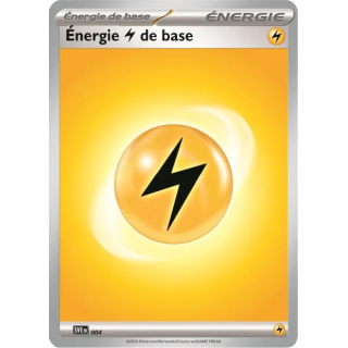 Energie Electrique de Base 004/024 | Écarlate et Violet | Carte Pokemon FR
