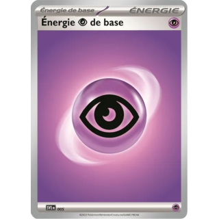 Energie Psy de Base 005/024 | Écarlate et Violet | Carte Pokemon FR