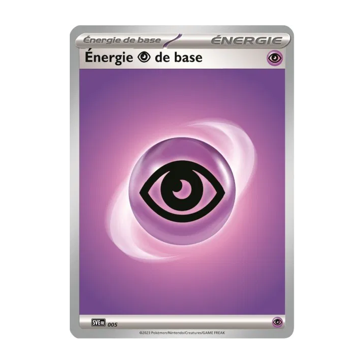 Energie Psy de Base 005/024 | Écarlate et Violet | Carte Pokemon FR