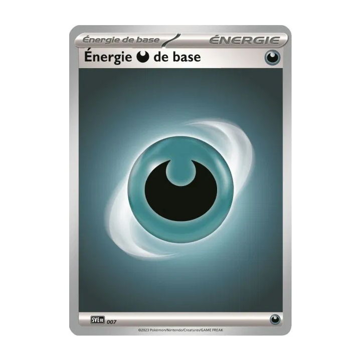 Energie Obscur de Base 007/024 | Écarlate et Violet | Carte Pokemon FR