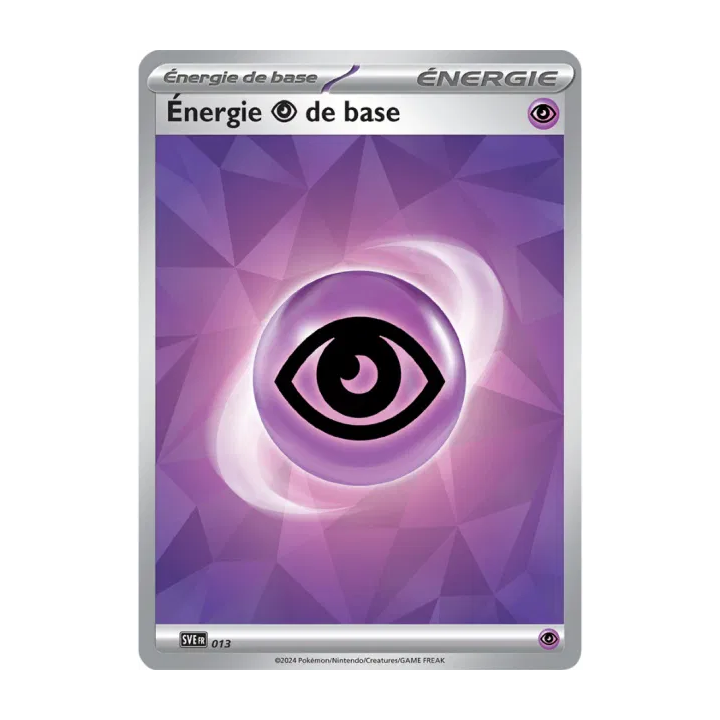 Energie Psy de Base 013/024 | Écarlate et Violet | Carte Pokemon FR