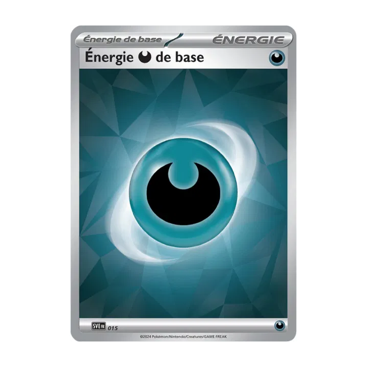 Energie Obscur de Base 015/024 | Écarlate et Violet | Carte Pokemon FR