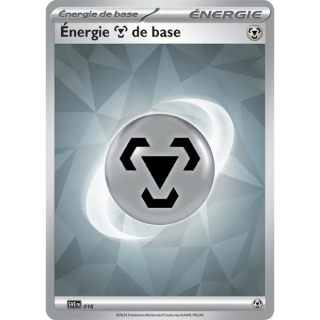 Energie Métal de Base 016/024 | Écarlate et Violet | Carte Pokemon FR