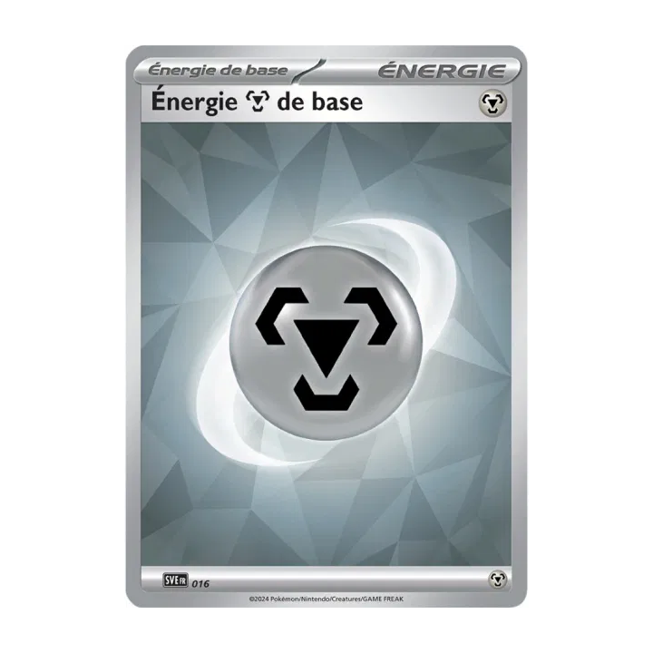 Energie Métal de Base 016/024 | Écarlate et Violet | Carte Pokemon FR