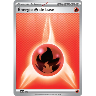 Energie Feu 018/024 | Écarlate et Violet | Carte Pokemon FR