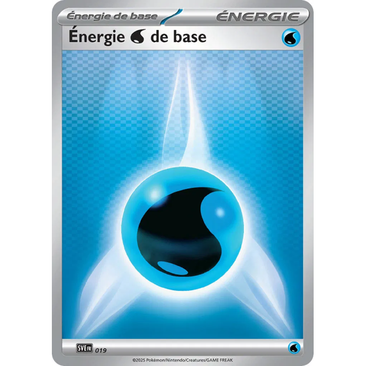 Energie Eau de Base 019/024 | Écarlate et Violet | Carte Pokemon FR