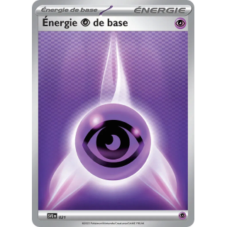 Energie Psy de Base 021/024 | Écarlate et Violet | Carte Pokemon FR