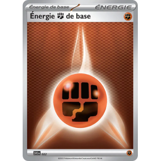 Energie Combat de Base 022/024 | Écarlate et Violet | Carte Pokemon FR