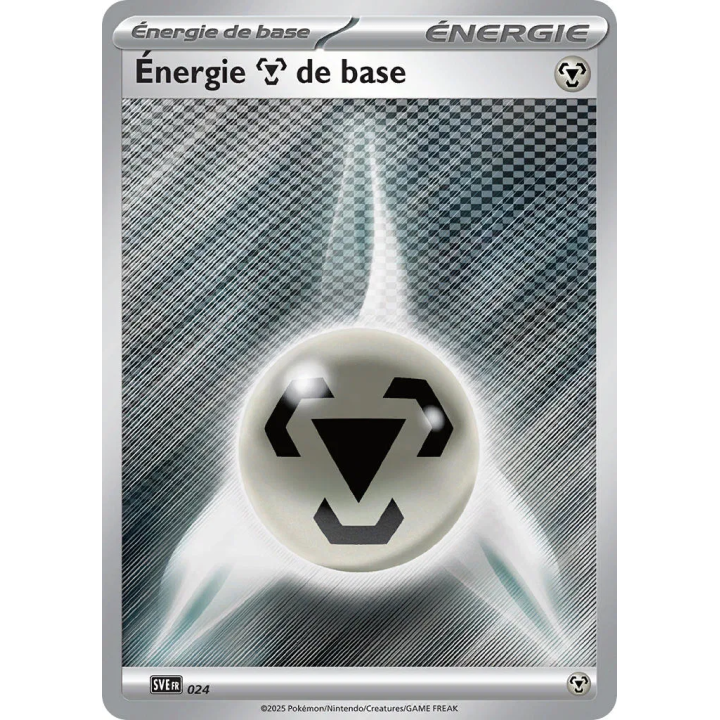 Energie Métal de Base 024/024 | Écarlate et Violet | Carte Pokemon FR