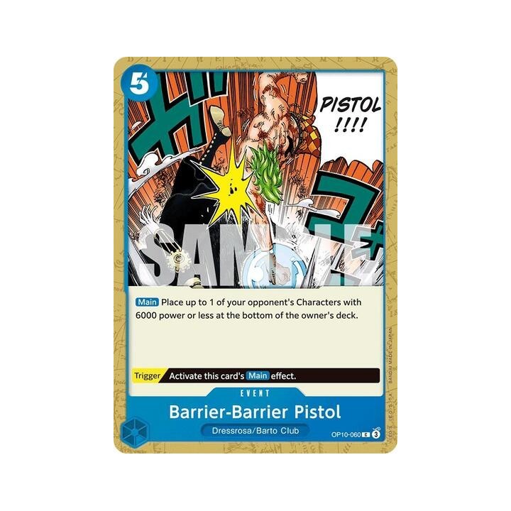 Barrier-Barrier Pistol