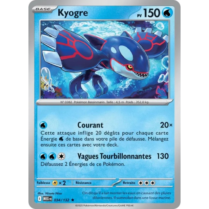 Kyogre 034/132