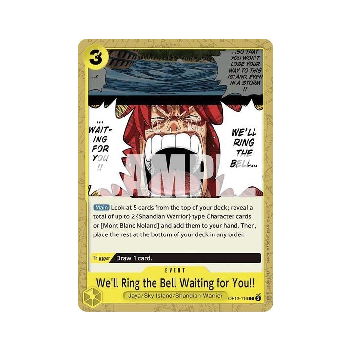 We'll Ring the Bell Waiting for You!!