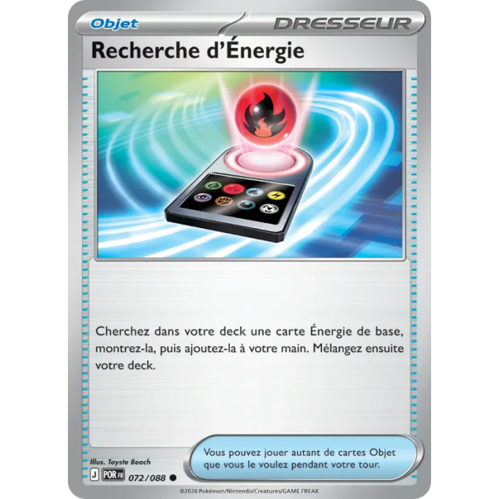 Recherche d'Énergie 072/088