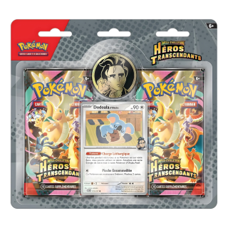 Pack 2 boosters Pokémon Dodoala FR | Héros Transcendants
