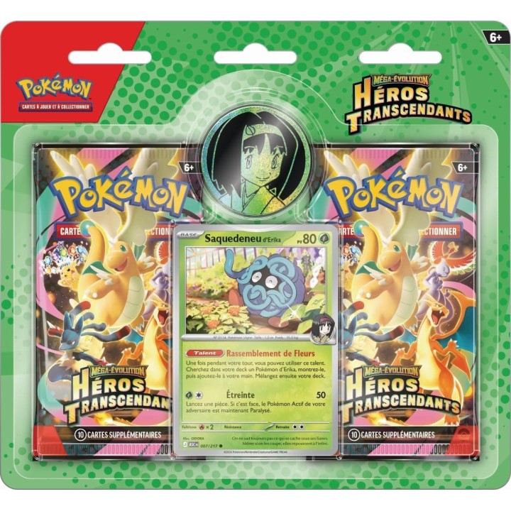 Pokémon 2-Pack Blister FR | Erika's Tangela | Ascended Heroes