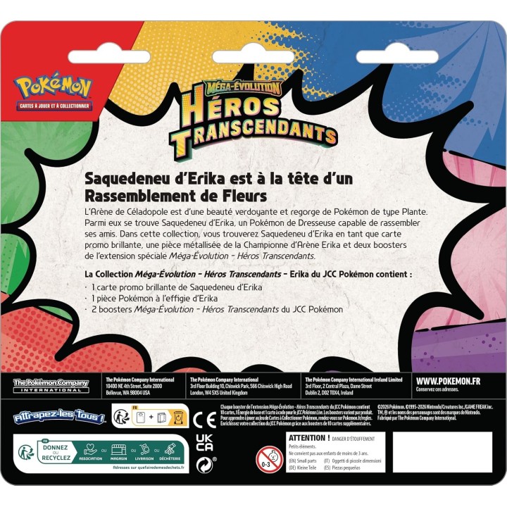 Pokémon 2-Pack Blister FR | Erika's Tangela | Ascended Heroes