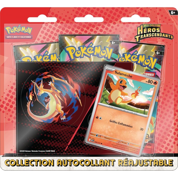Pokémon Charmander Tech Sticker Collection FR | Ascended Heroes