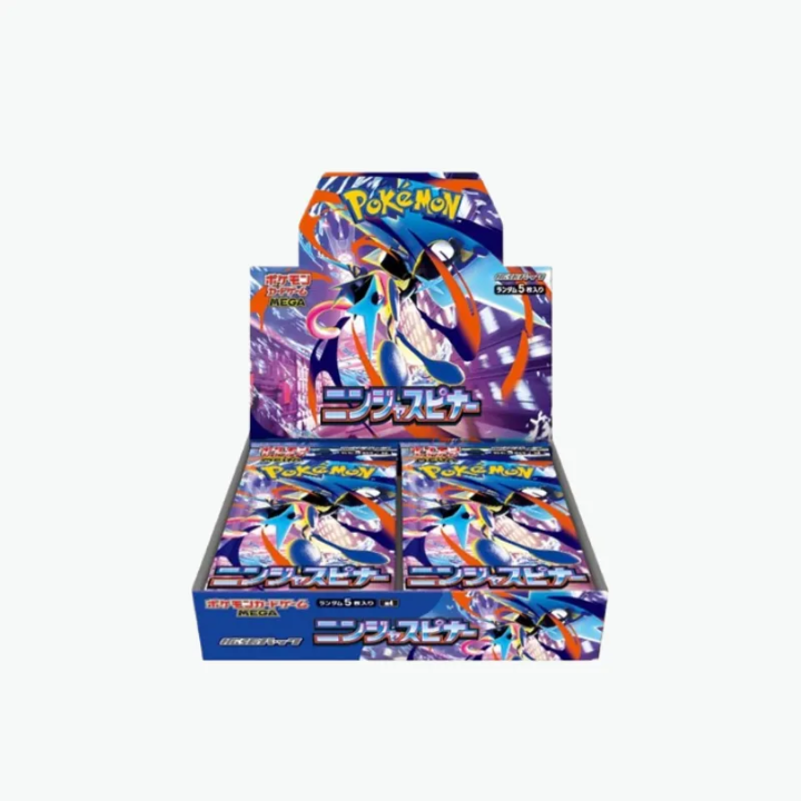 Pokémon M4 Ninja Spinner Japonais | Display 30 boosters