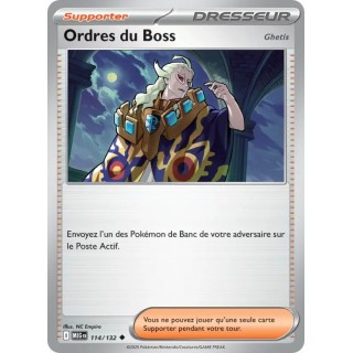 Ordres du Boss 114/132