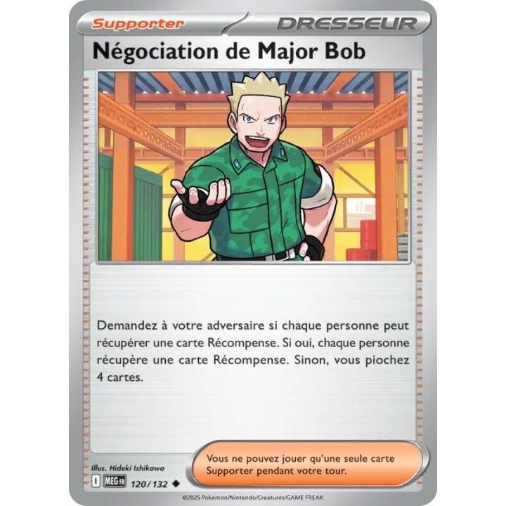 Négociation de Major Bob 120/132