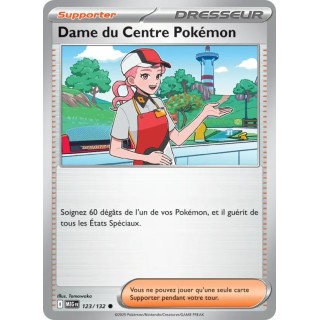 Dame du Centre Pokémon 123/132
