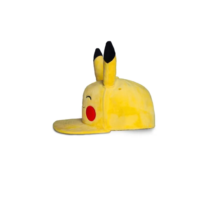 Pokémon Casquette Snapback Pikachu Souriant Adulte