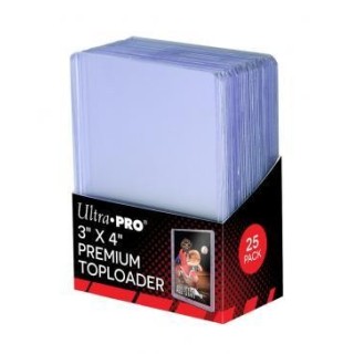 Ultra Pro - Toploaders Premium 35PT 3" x 4" Clear Border x25