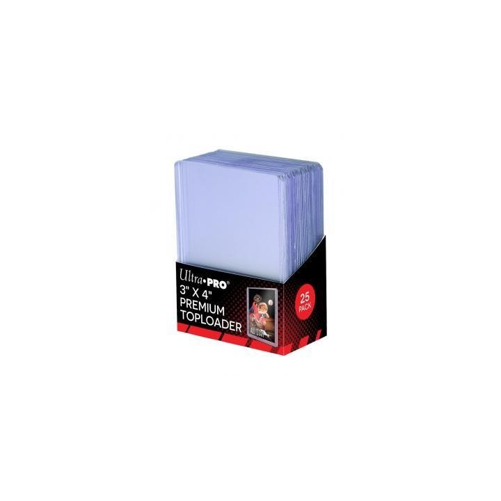 Ultra Pro - Toploaders Premium 35PT 3" x 4" Clear Border x25