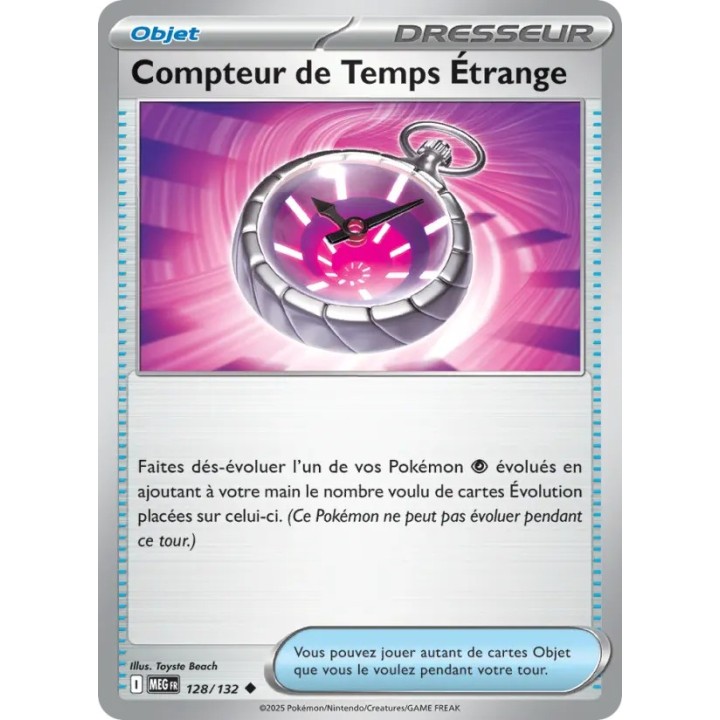 Compteur de Temps Étrange 128/132
