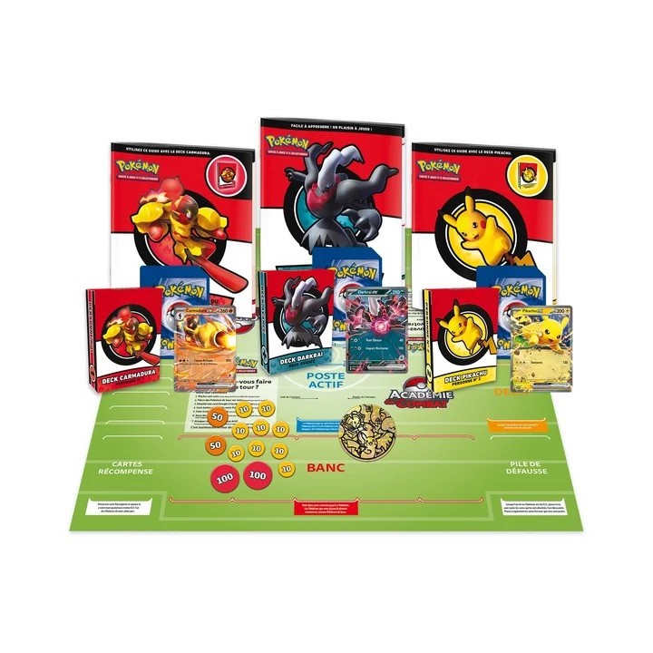 Pokémon Beginner Pack - Battle Academy + Deluxe Battle Deck FR