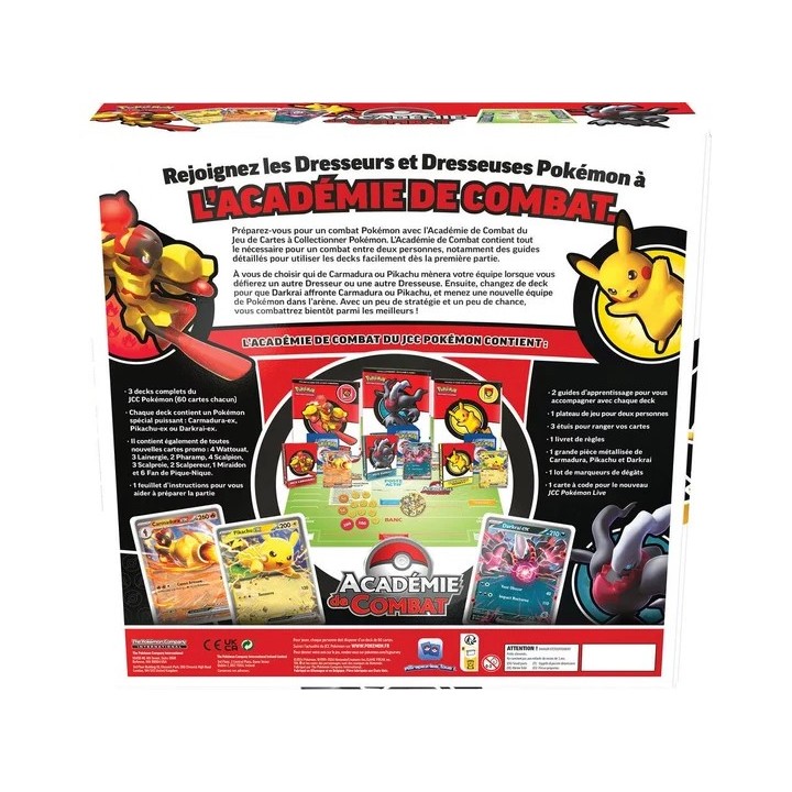 Pack Débutant Pokémon - Académie de Combat + Deck Deluxe FR